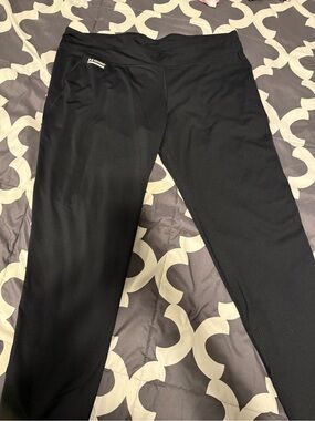 Under Armour Black Tactical Performance Fleece Lined Leggings